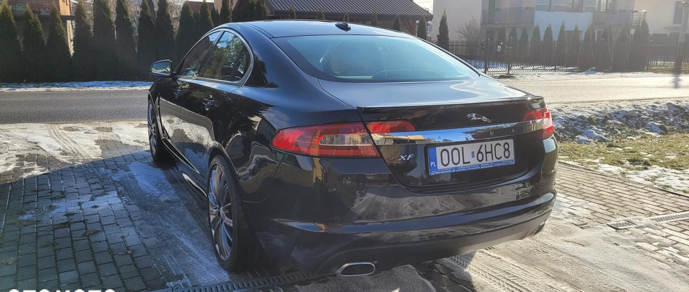 Jaguar XF cena 40000 przebieg: 151000, rok produkcji 2010 z Biecz małe 301